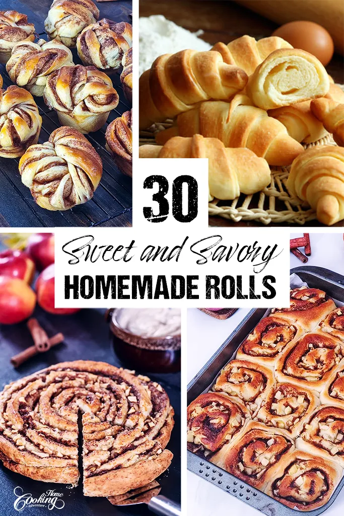 30 Sweet and Savory Homemade Rolls