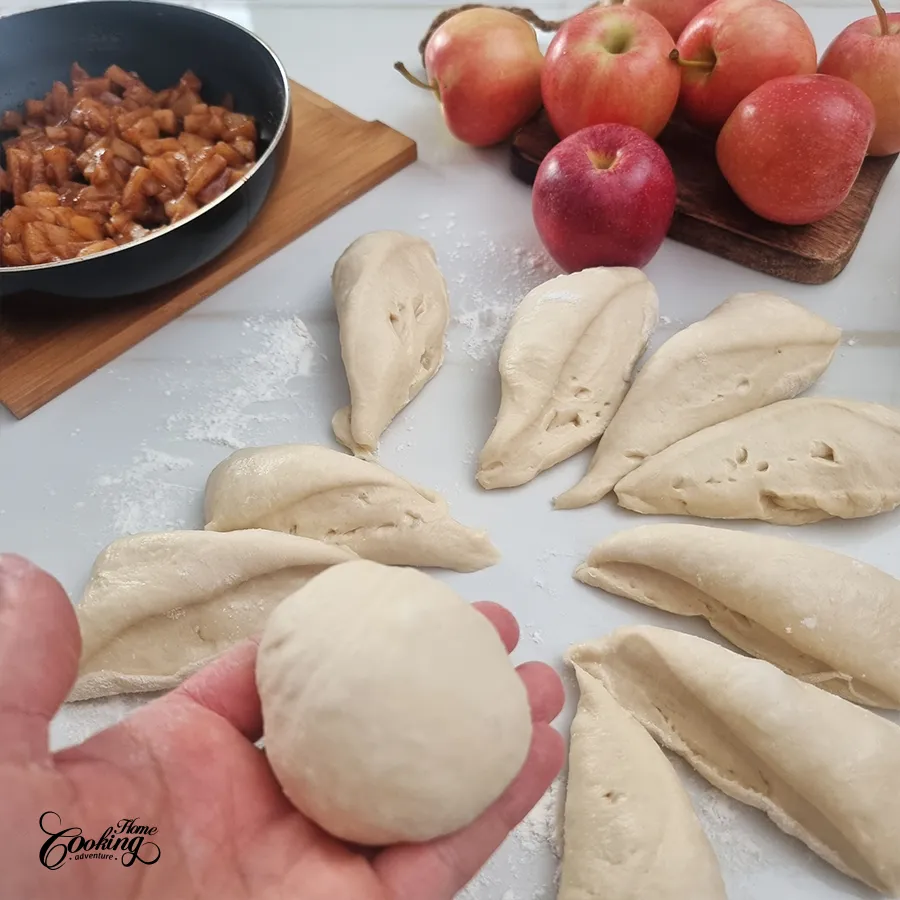 Apple Cream Cheese Buns - step20