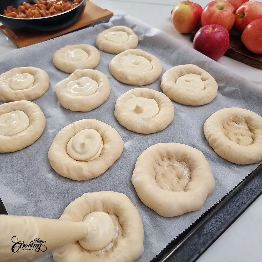 Apple Cream Cheese Buns - step26