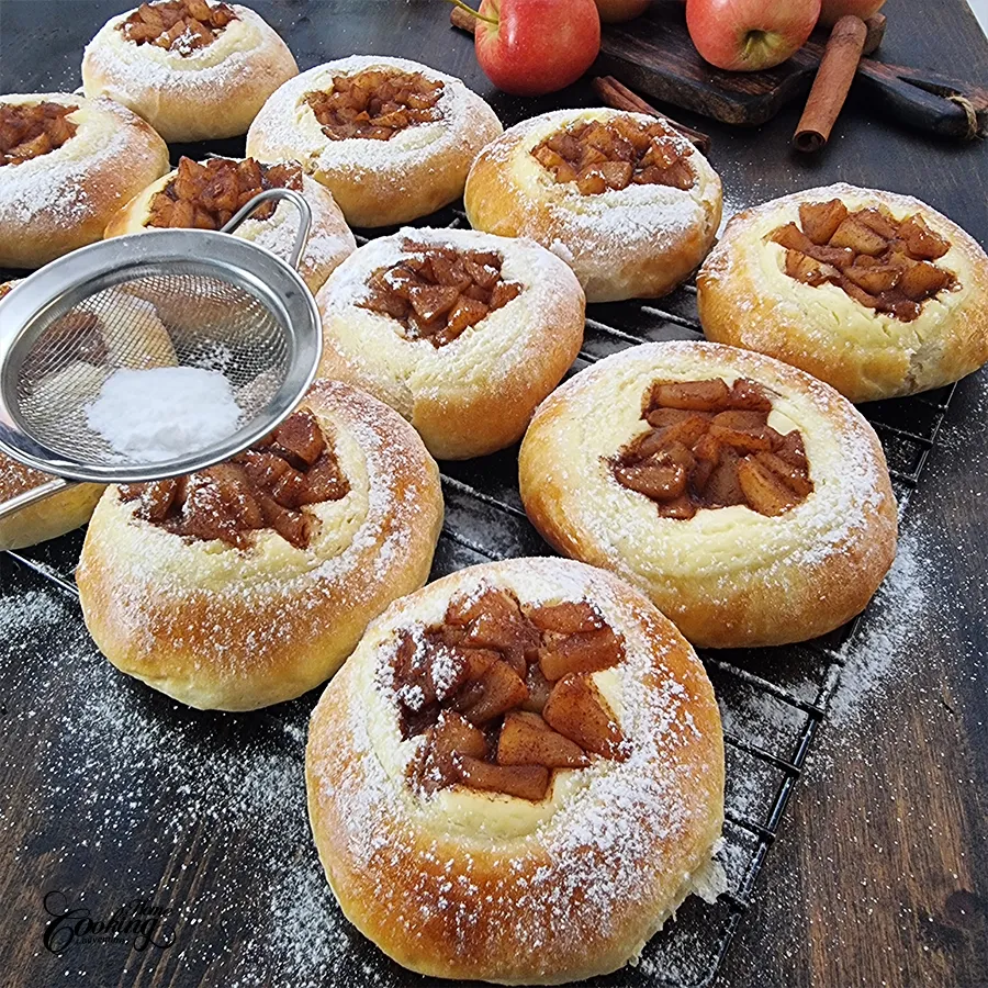 Apple Cream Cheese Buns - step34