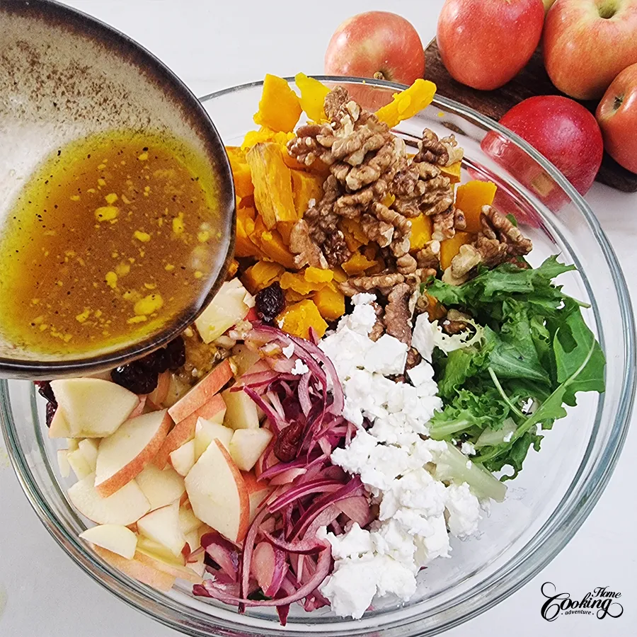 Apple Pumpkin Fall Salad - step6