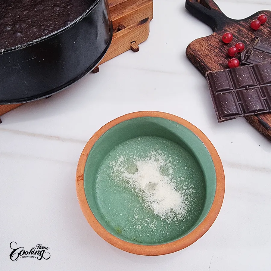 Chocolate Cranberry Mousse Cake - step13