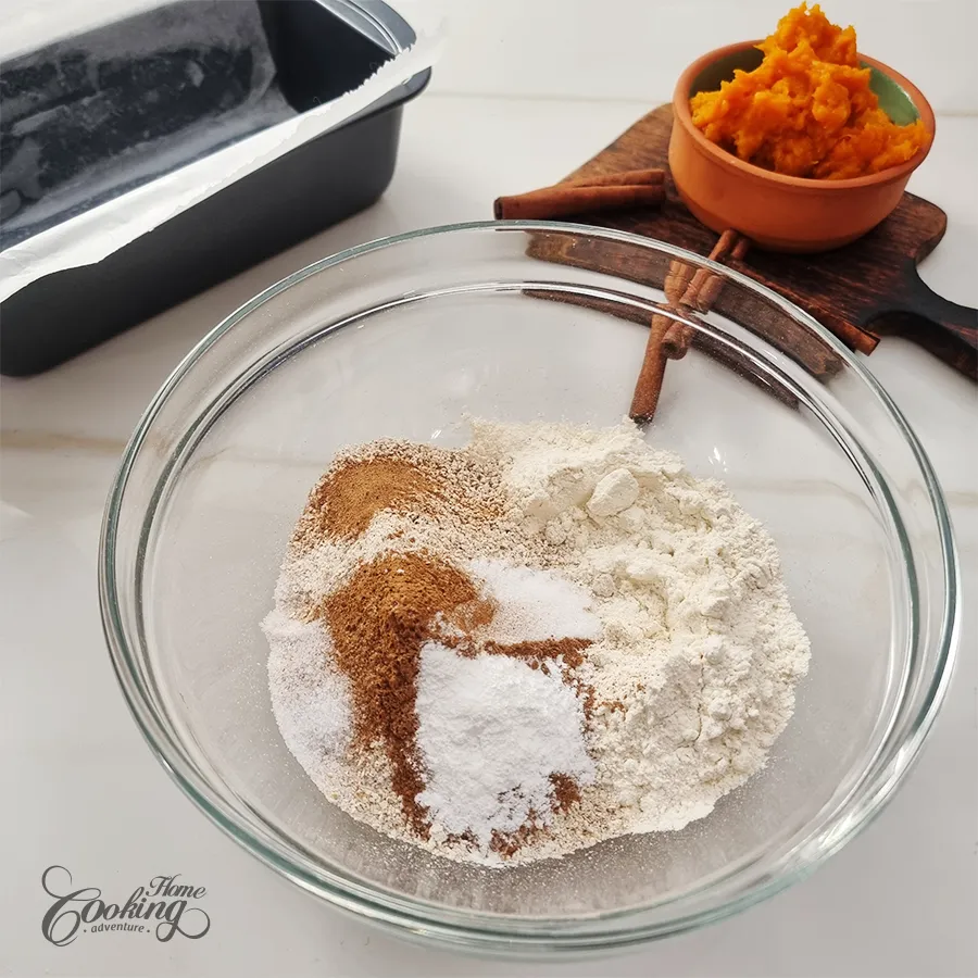 Healthy Pumpkin Bread - step1