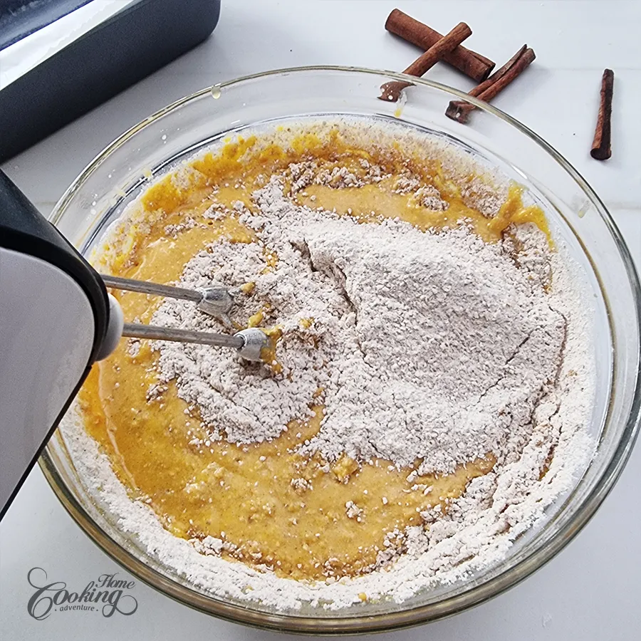 Healthy Pumpkin Bread - step11