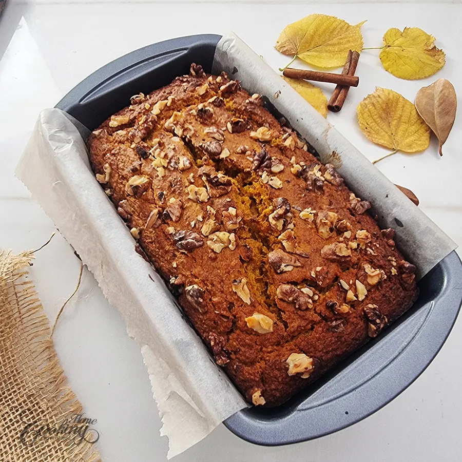 Healthy Pumpkin Bread - step16