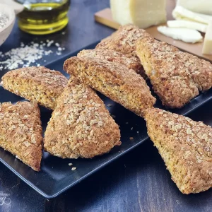 Oatmeal Cottage Cheese Scones - High-Protein and Light
