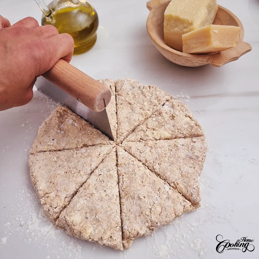 Oatmeal Cottage Cheese Scones - step11