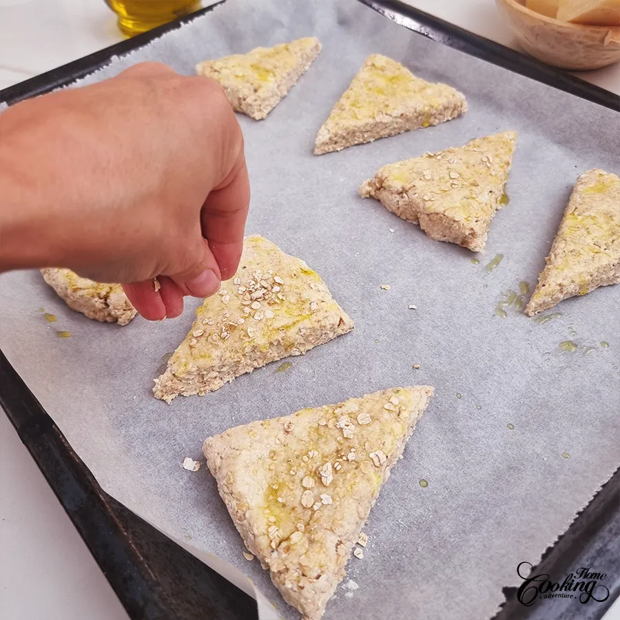 Oatmeal Cottage Cheese Scones - step14