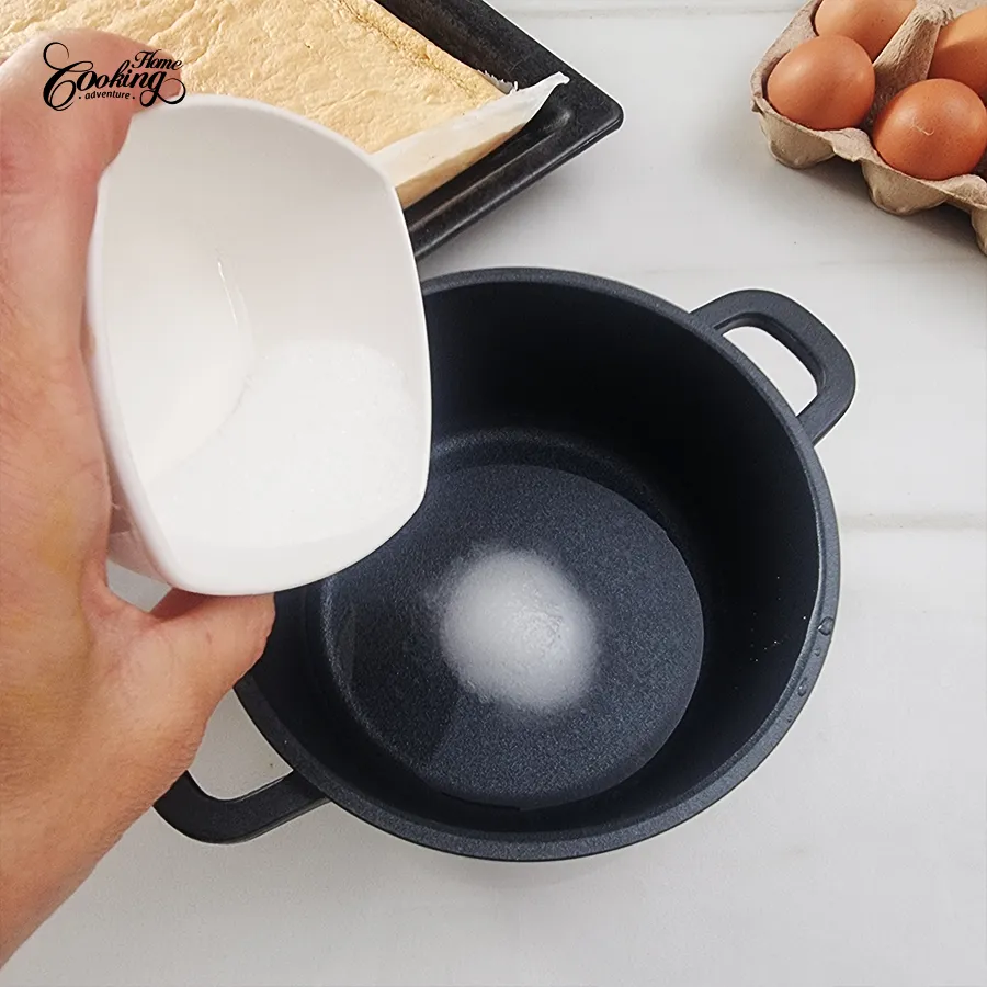 Vanilla Cranberry Vertical Cake - step19