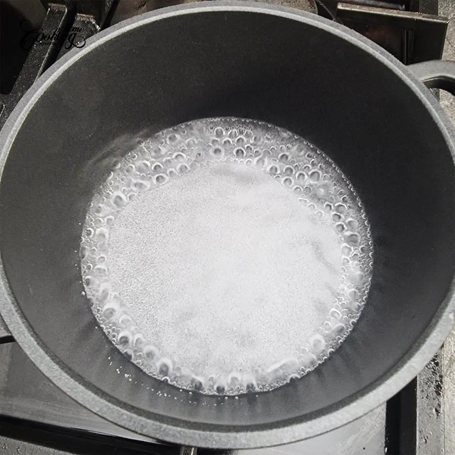 Vanilla Cranberry Vertical Cake - step20