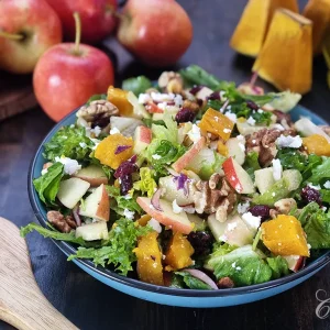 Apple Pumpkin Fall Salad
