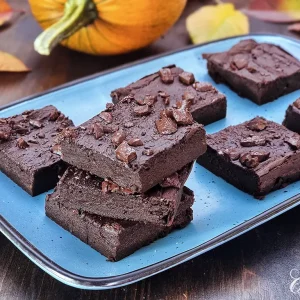 Flourless Pumpkin Brownies