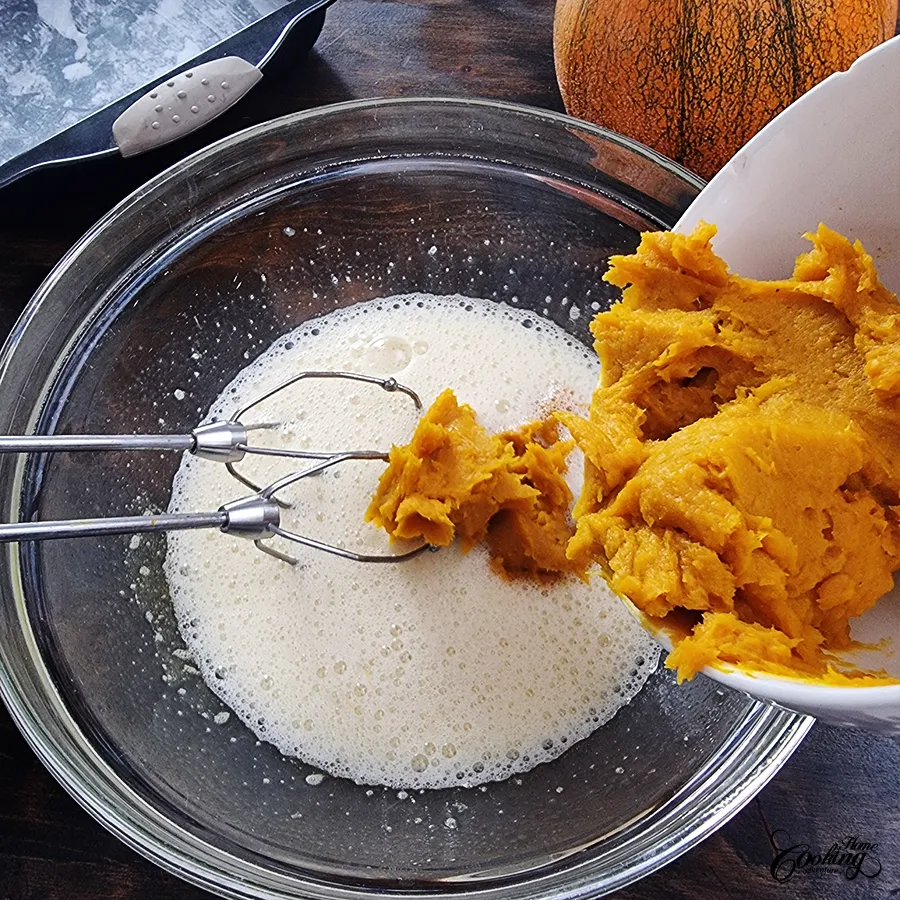 healthy pumpkin brownies - step3