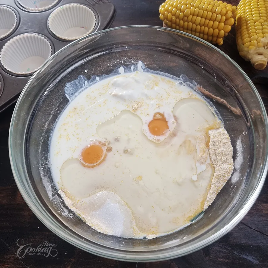 Cornbread Muffins - step3
