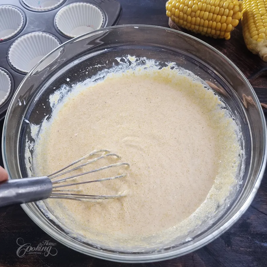 Cornbread Muffins - step4