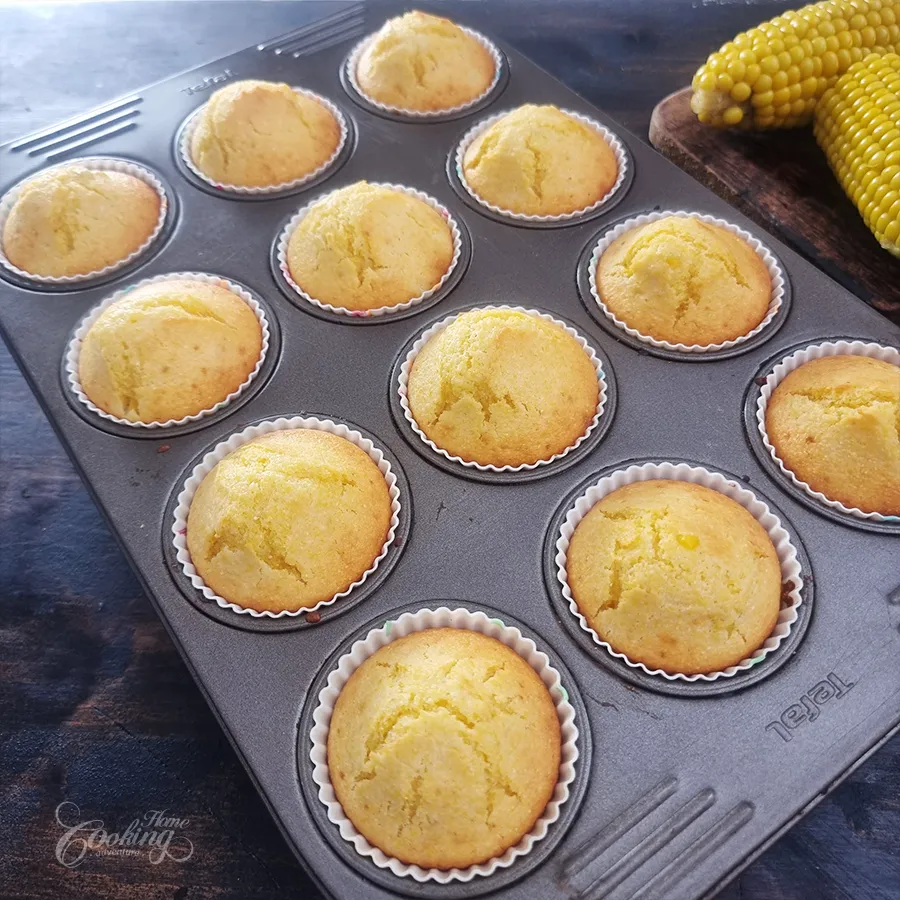 Cornbread Muffins - step8