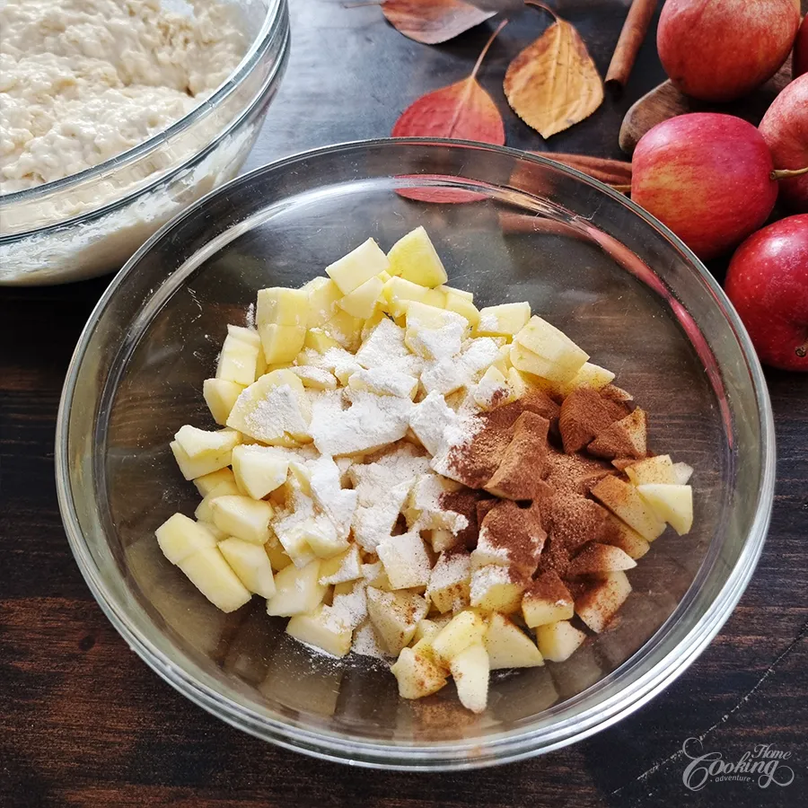 Easy Apple Crumb Cake - No Eggs No Refined-sugar - step11