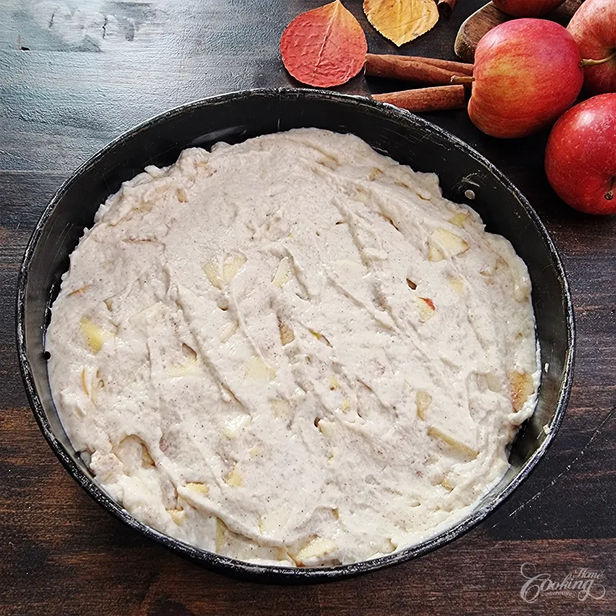 Easy Apple Crumb Cake - No Eggs No Refined-sugar - step16