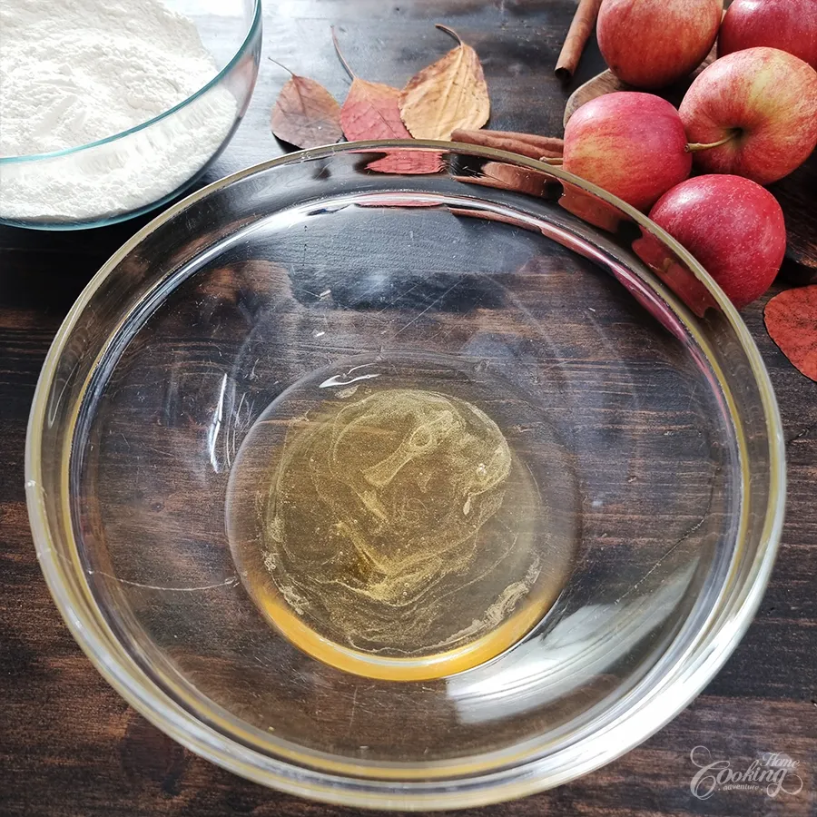 Easy Apple Crumb Cake - No Eggs No Refined-sugar - step2