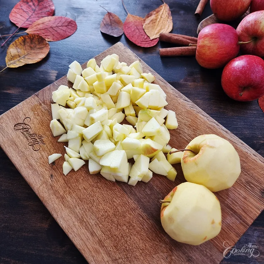 Easy Apple Crumb Cake - No Eggs No Refined-sugar - step7