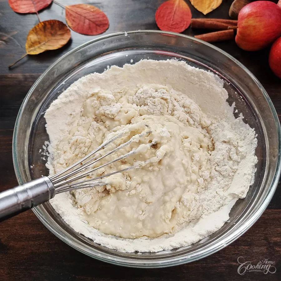 Easy Apple Crumb Cake - No Eggs No Refined-sugar - step9
