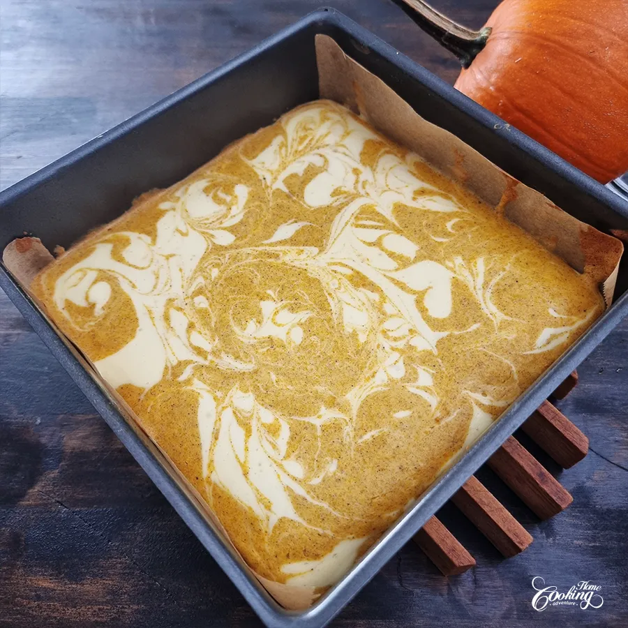 Pumpkin Cheesecake Bars - step20