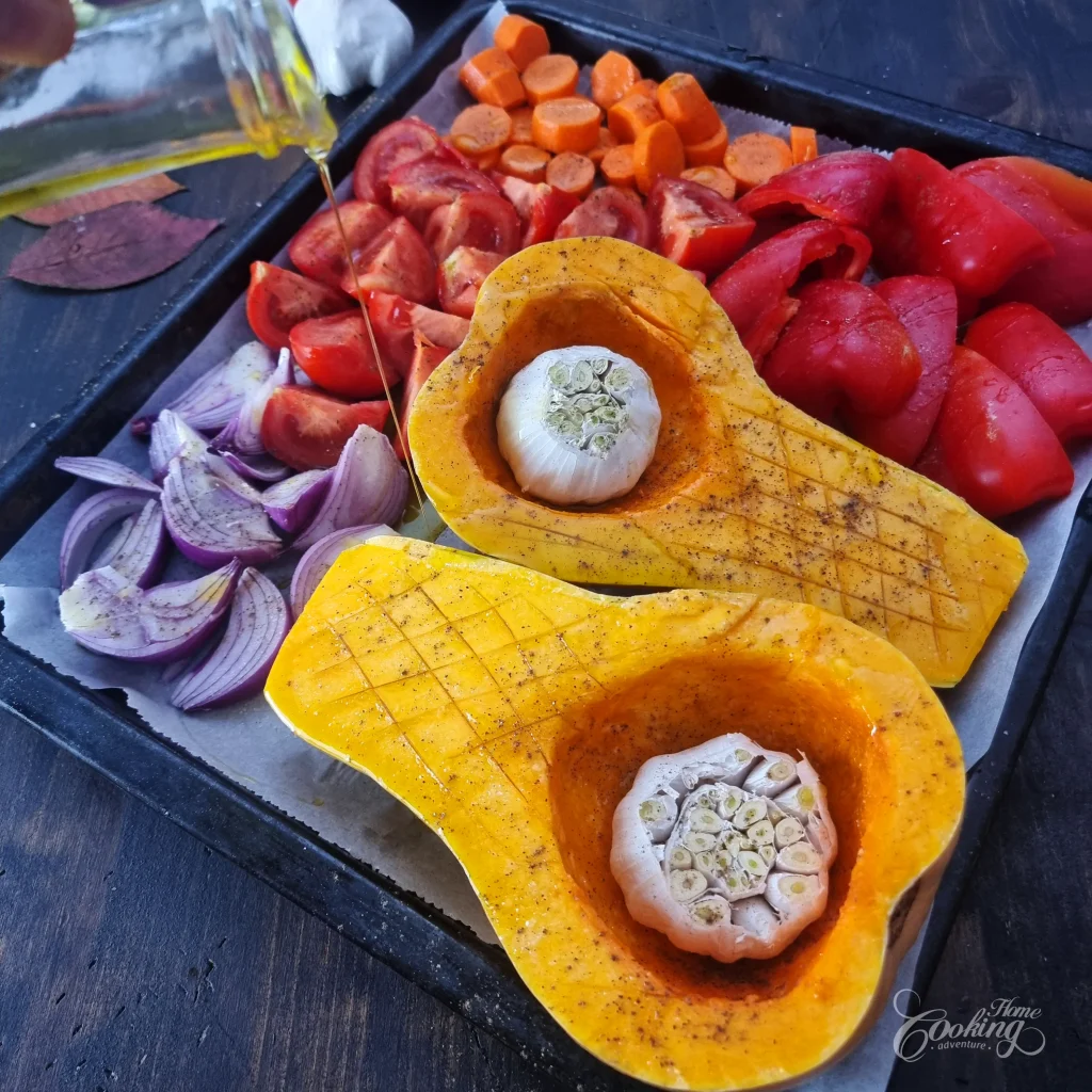 Roasted Butternut Squash Cream Soup - step1-2