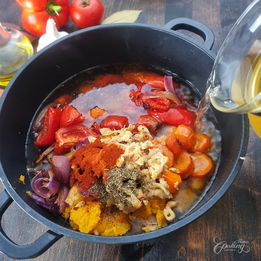 Roasted Butternut Squash Cream Soup - step8