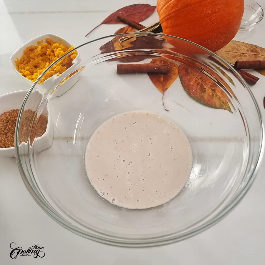 pumpkin cinnamon rolls - step2