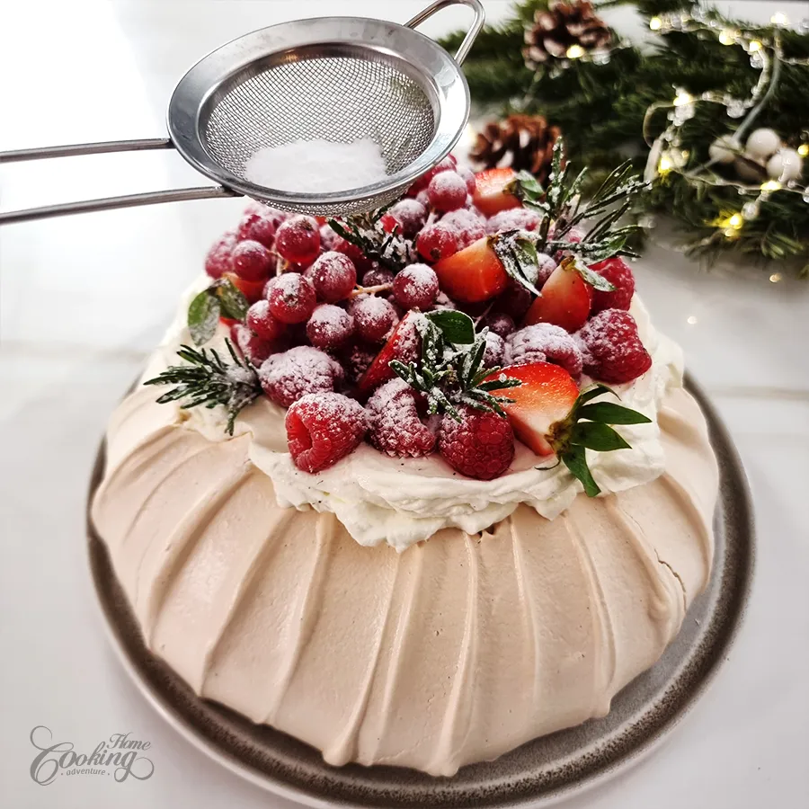 Christmas Pavlova - step23