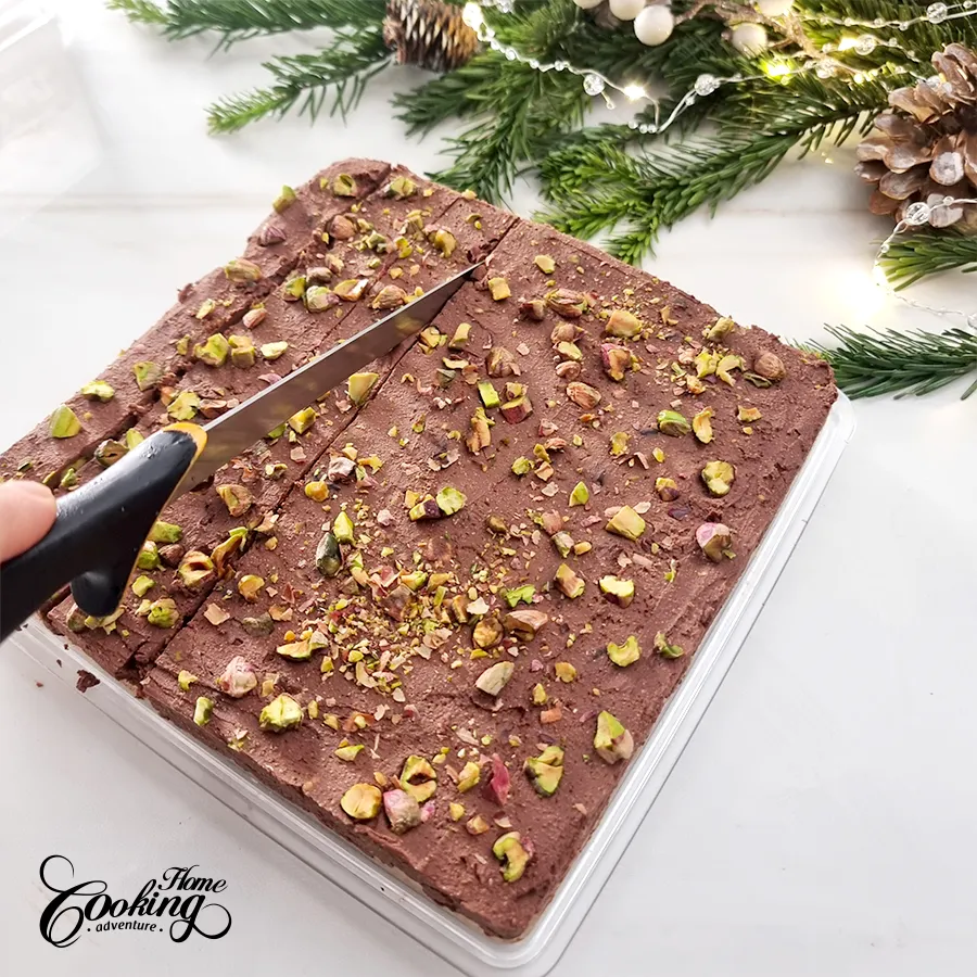 Cottage Cheese Chocolate Fudge - step13