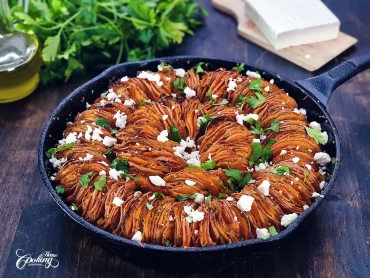 Crispy Sliced Sweet Potatoes