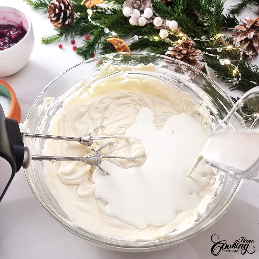 White Chocolate Cranberry Cheesecake - step25