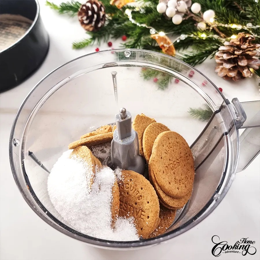 White Chocolate Cranberry Cheesecake - step4