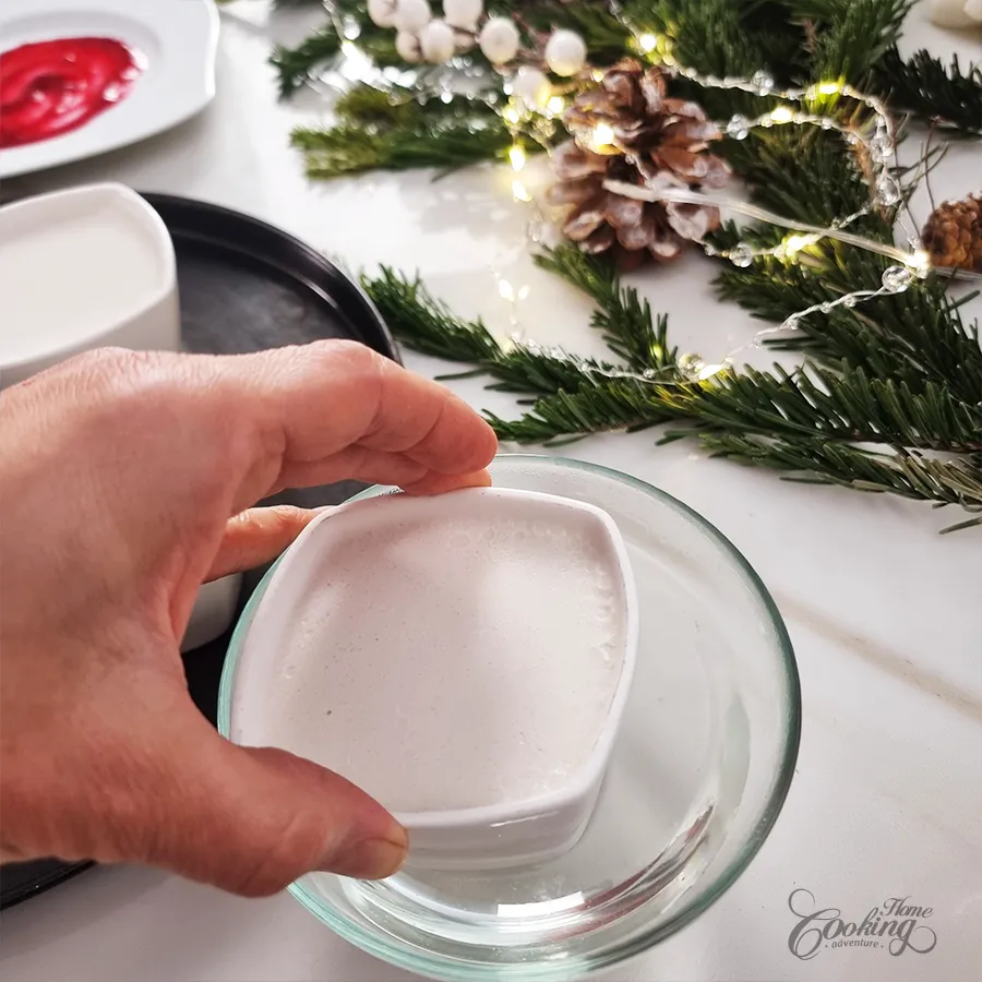 coconut cranberry panna cotta - step13