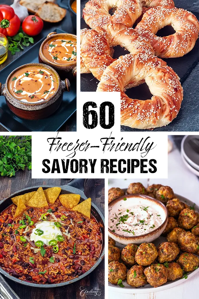 60 Savory Freezer-Friendly Recipes - vertical