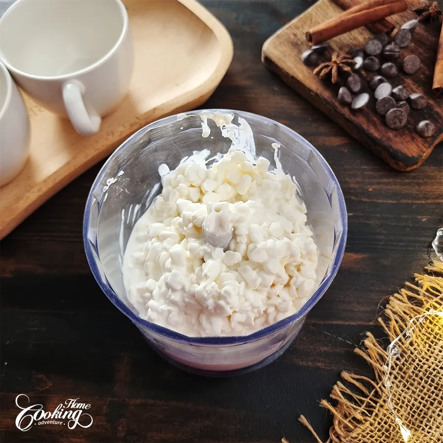 Cottage Cheese Hot Chocolate - step1