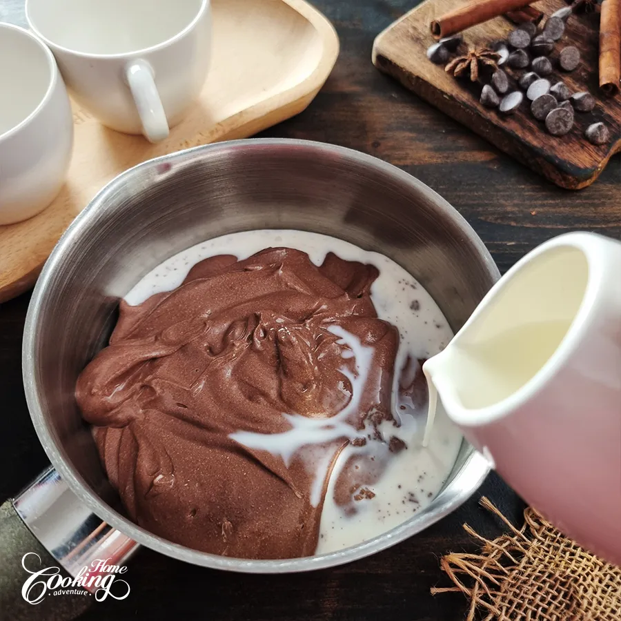 Cottage Cheese Hot Chocolate - step6