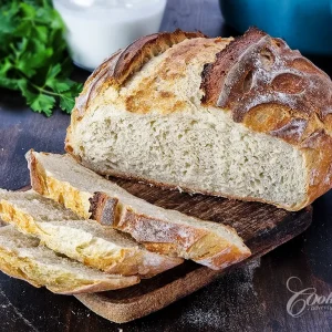 Kefir Bread - Easy No-knead Bread