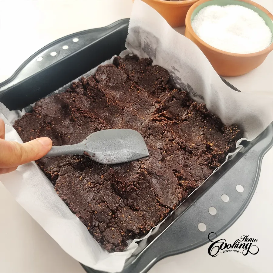 No-Bake Chocolate Biscuit Coconut Bars - step10