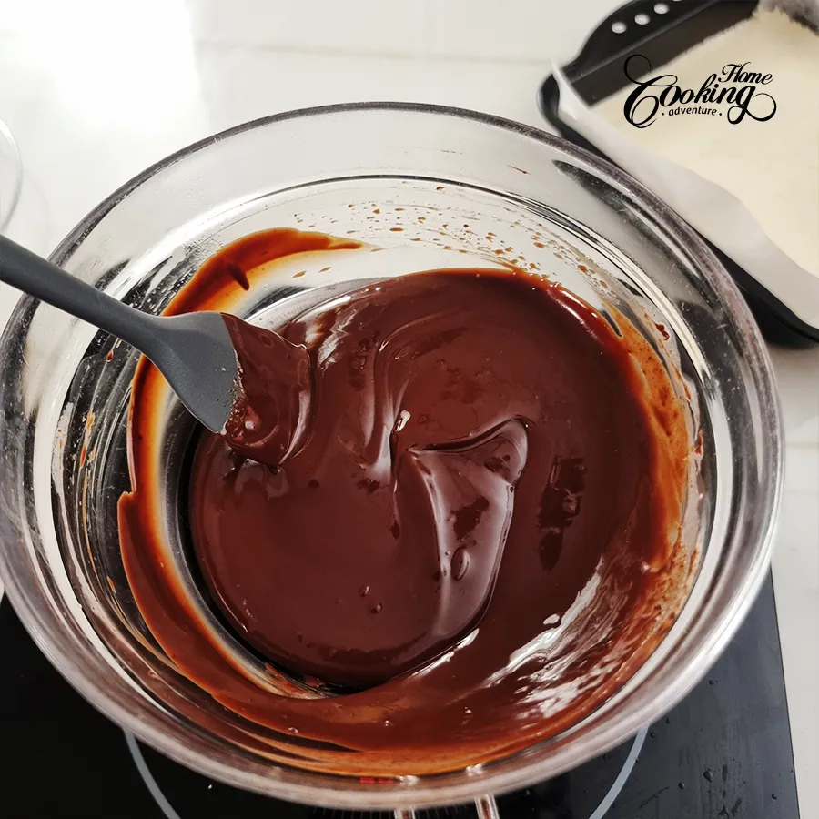 No-Bake Chocolate Biscuit Coconut Bars - step20