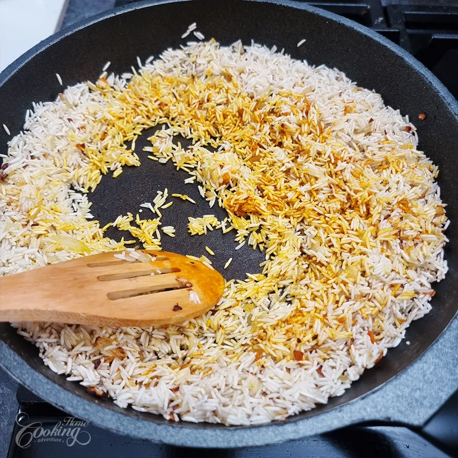 yellow rice - step11