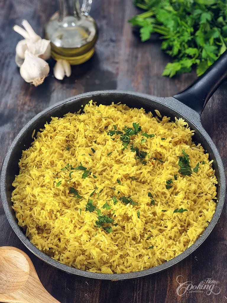 Easy Yellow Rice - Fluffy every time