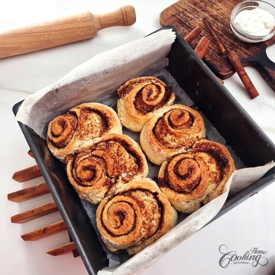 cottage cheese cinnamon rolls - step18