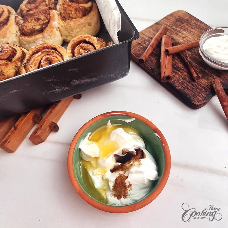 cottage cheese cinnamon rolls - step19