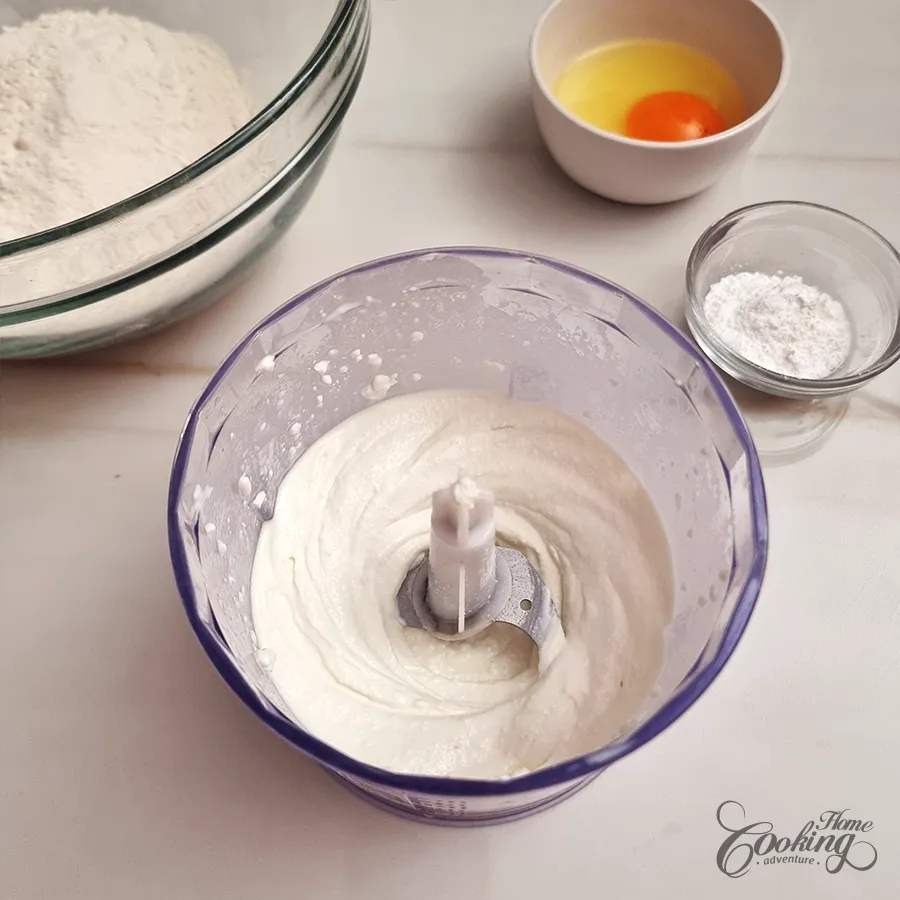 cottage cheese cinnamon rolls - step2