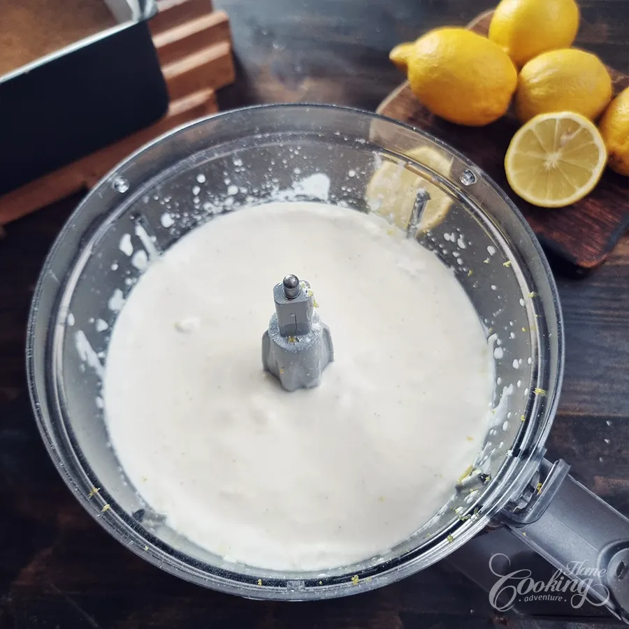lemon cottage cheese cheesecake bars - step12
