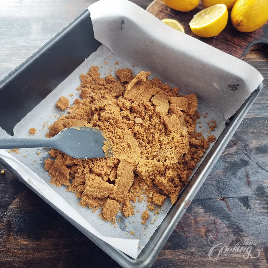 lemon cottage cheese cheesecake bars - step4