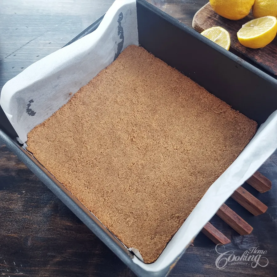 lemon cottage cheese cheesecake bars - step9