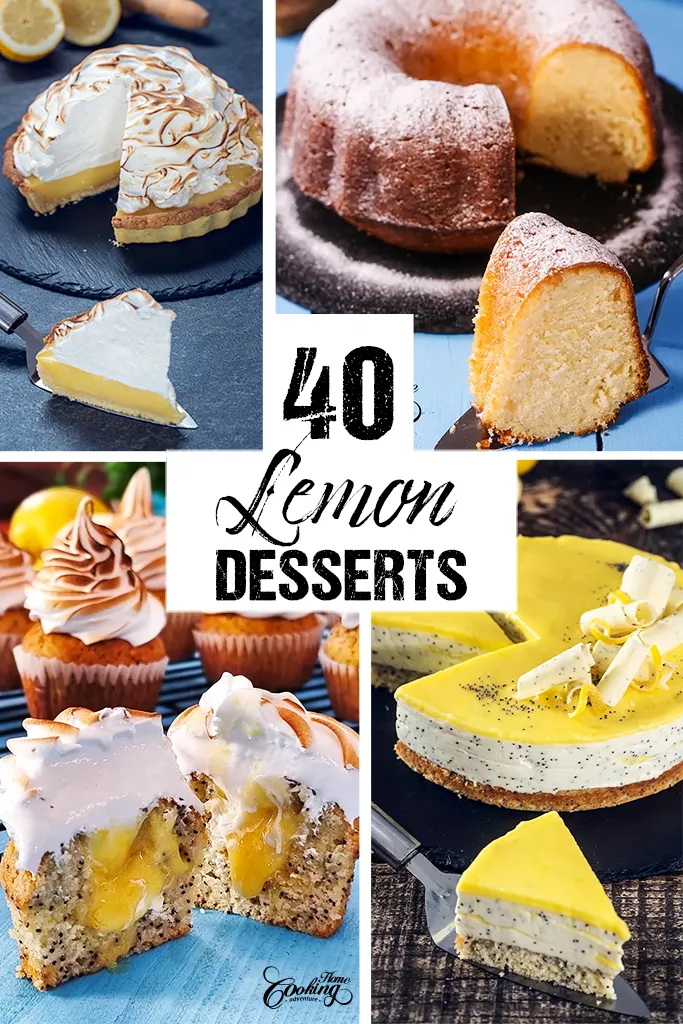 40 Lemon Desserts